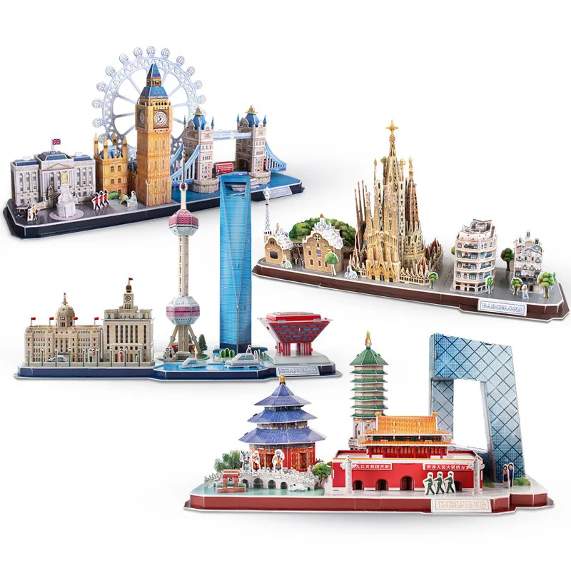 Kids Toys London - لعبة ألغاز ثلاثية الأبعاد يمكنك صنعها
