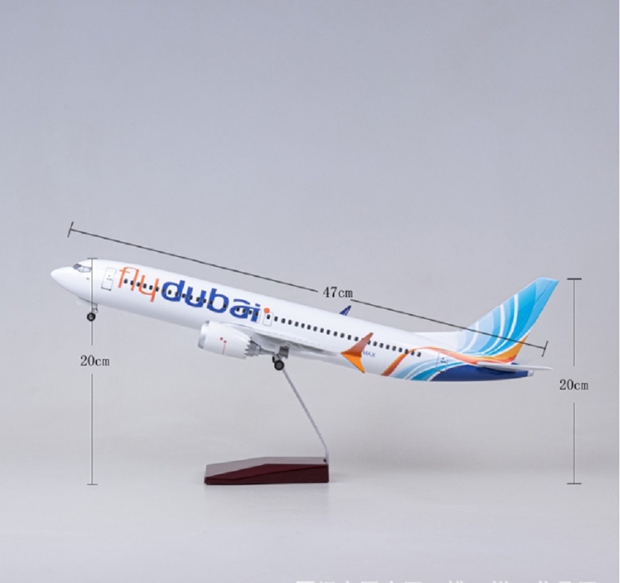 Kids Toys Dubai - دييكاست تذكارية نموذج 47 سنتيمتر B737