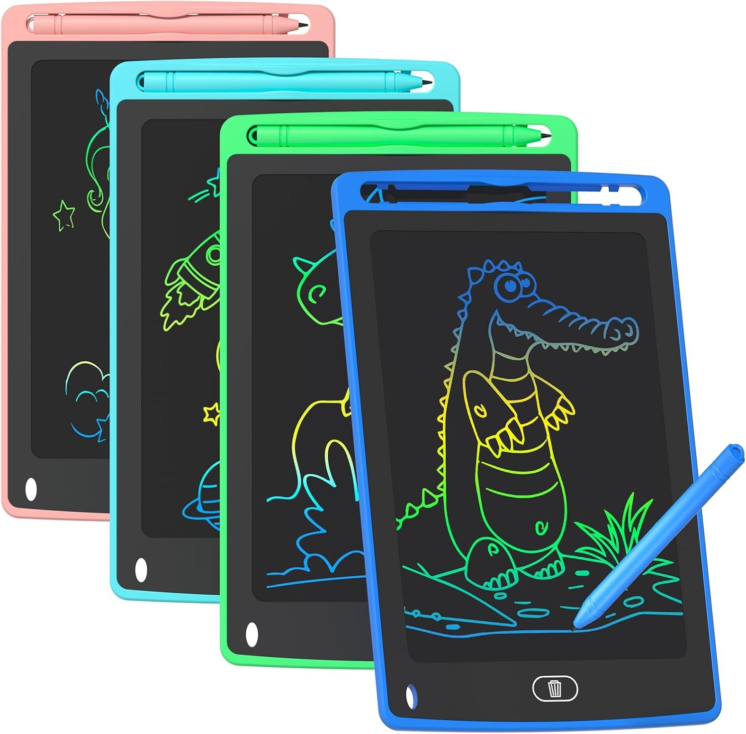 Learning Tablet Kids - لوح كتابة LCD للأطفال، لوح رسم