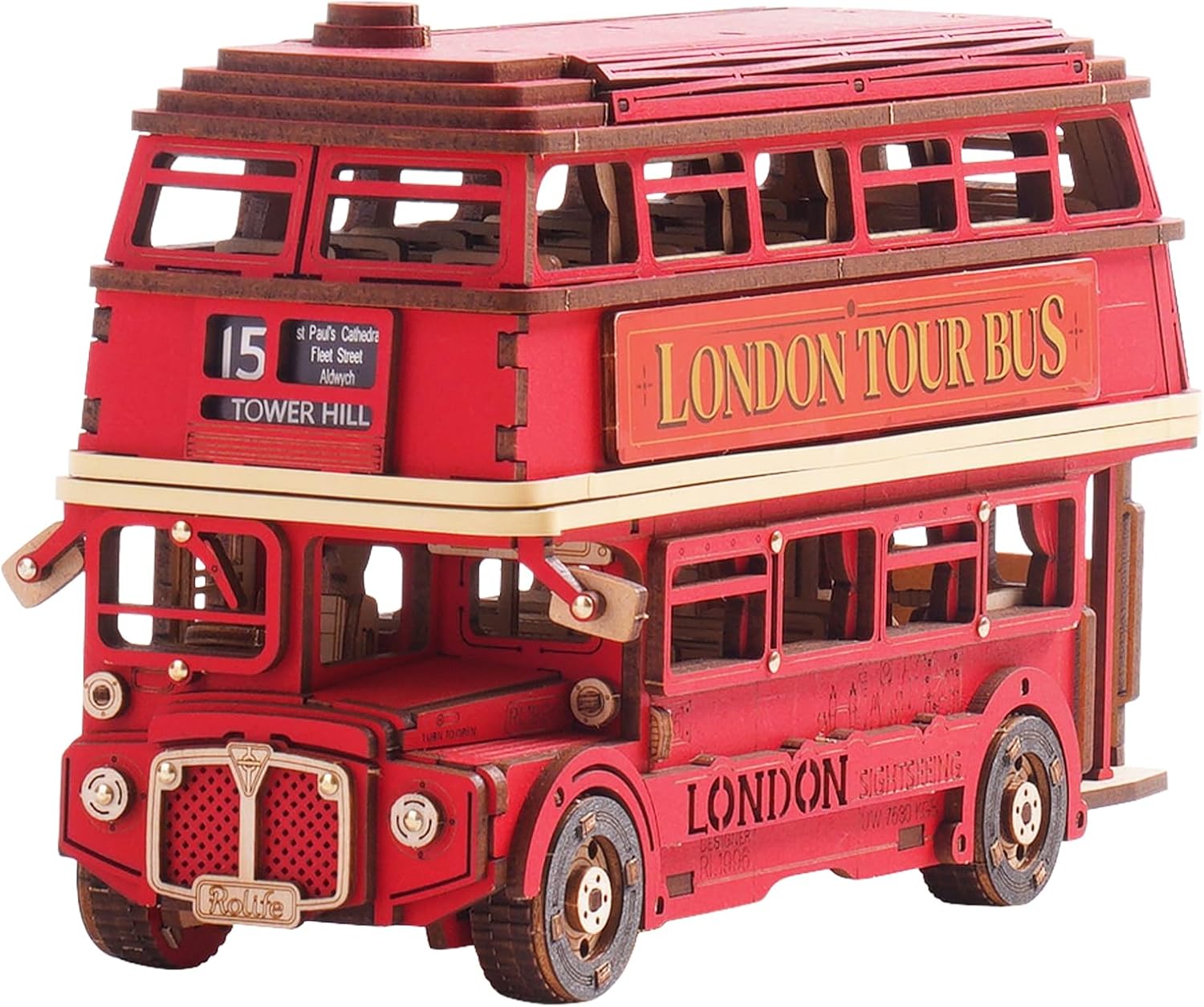 Kids Toys London - حافلة جولات لندن من روبوتايم، ألغاز