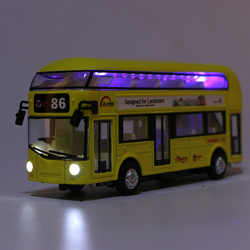 17 سنتيمتر حافلة لندن ذات الطا - مراجعة Kids Toys London وسعره