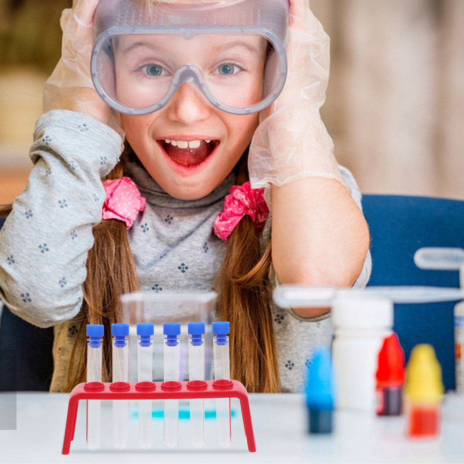 مجموعة تجارب علمية مكونة من 6  - مراجعة Science Experiment Kit وسعره