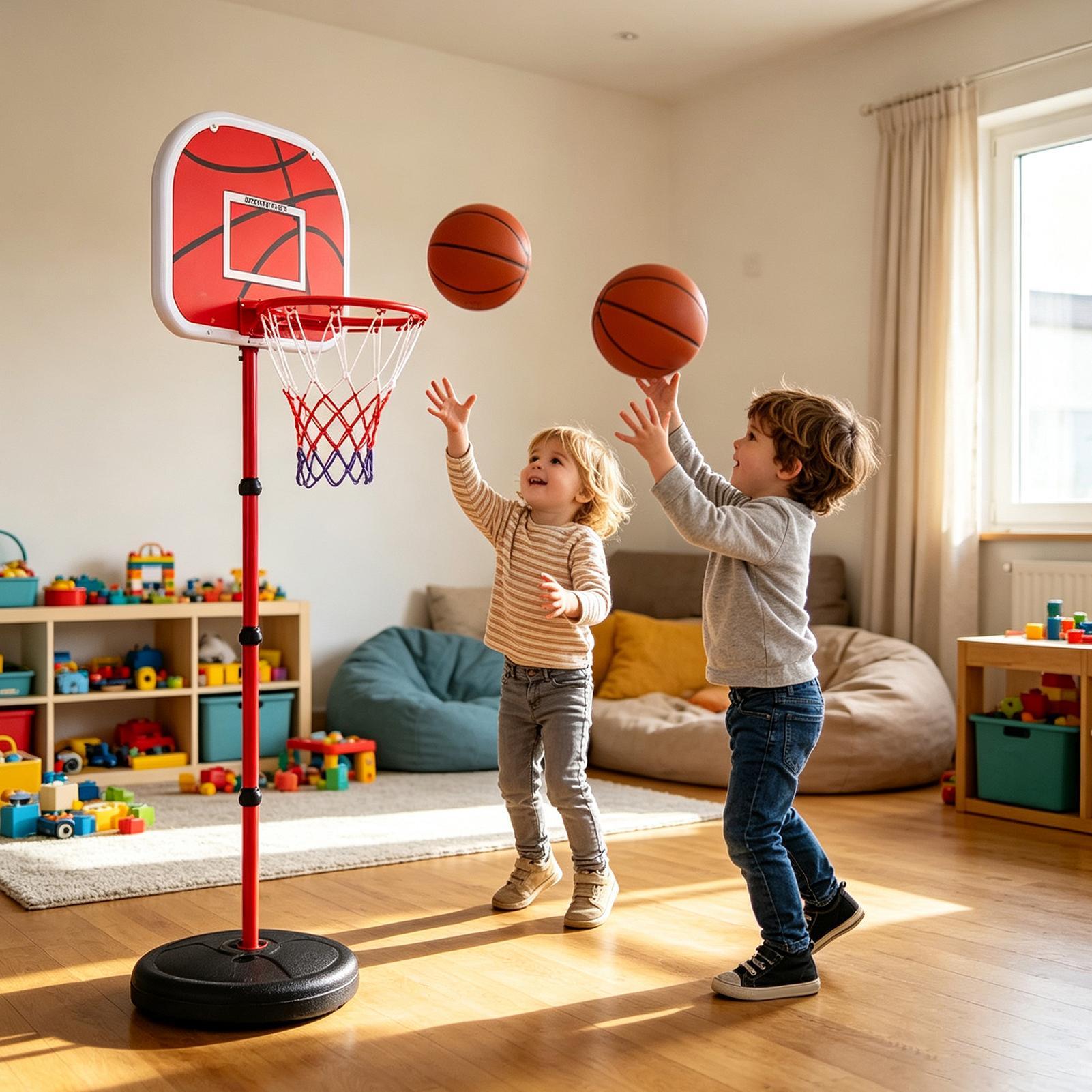 حلقة كرة سلة للأطفال مع حامل و - مراجعة Kids Toys Boys وسعره