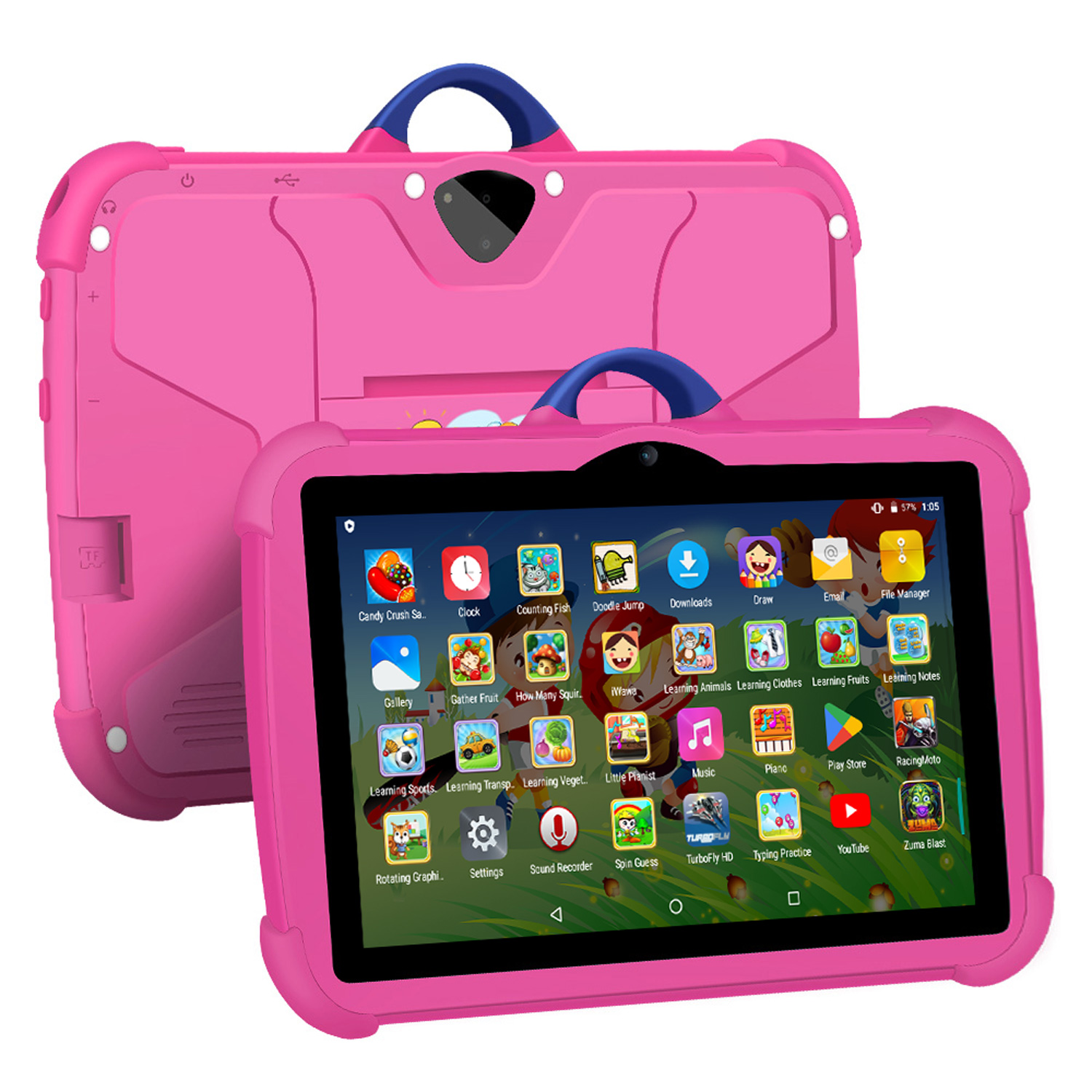 جديد الكرتون نمط الاطفال اللوح - مراجعة Learning Tablet Kids وسعره