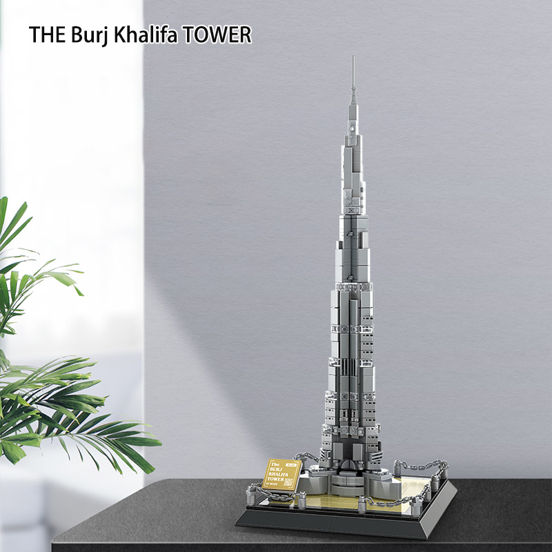 555 قطعة عوالم الطول برج خليفة - مراجعة Kids Toys Dubai وسعره