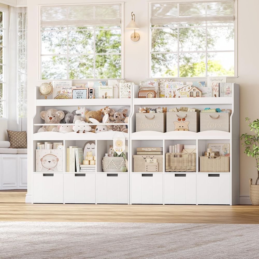 منظم تخزين ألعاب الأطفال مع رف - مراجعة Kids & Toys Expo Saudi Arabia وسعره
