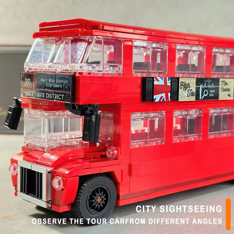 745 قطعة نموذج حافلة لندن من ن - مراجعة Kids Toys London وسعره