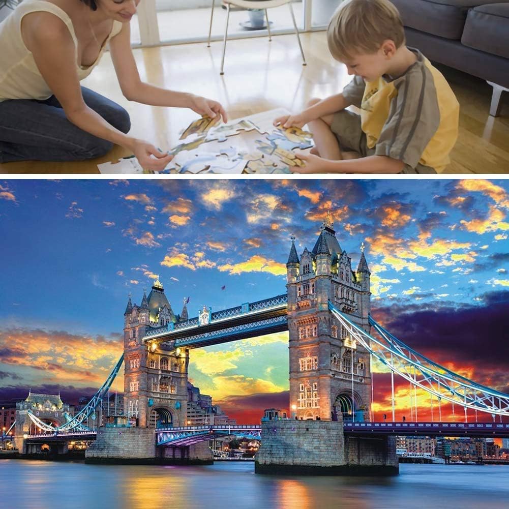 1000 قطعة من أحجية الصور المقط - مراجعة Kids Toys London وسعره