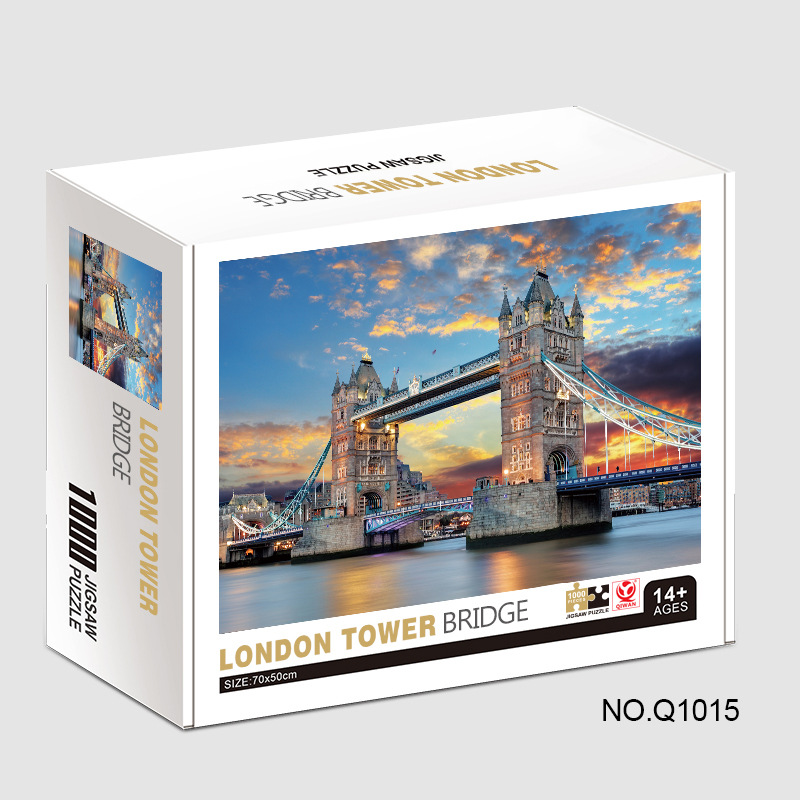 1000 قطعة من أحجية الصور المقط - مراجعة Kids Toys London وسعره