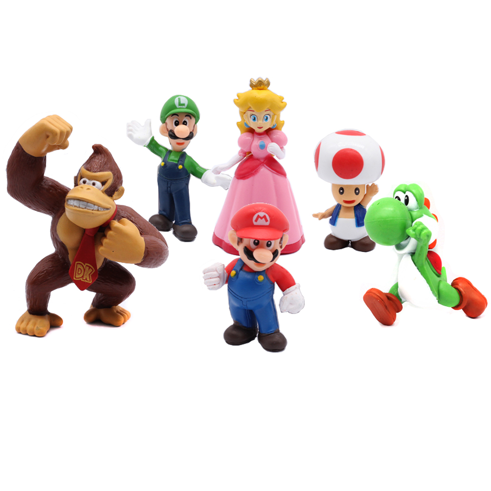 #   مجموعة من 6 قطع شخصيات سوب - مراجعة Kids Toys Animal وسعره