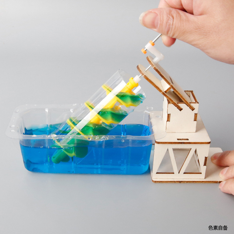 عجلة أرخميدس المائية للتجارب ا - مراجعة Science Experiment Kit وسعره